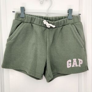 Girls' GAP Logo Soft Cotton Shorts- Size XL (12)
